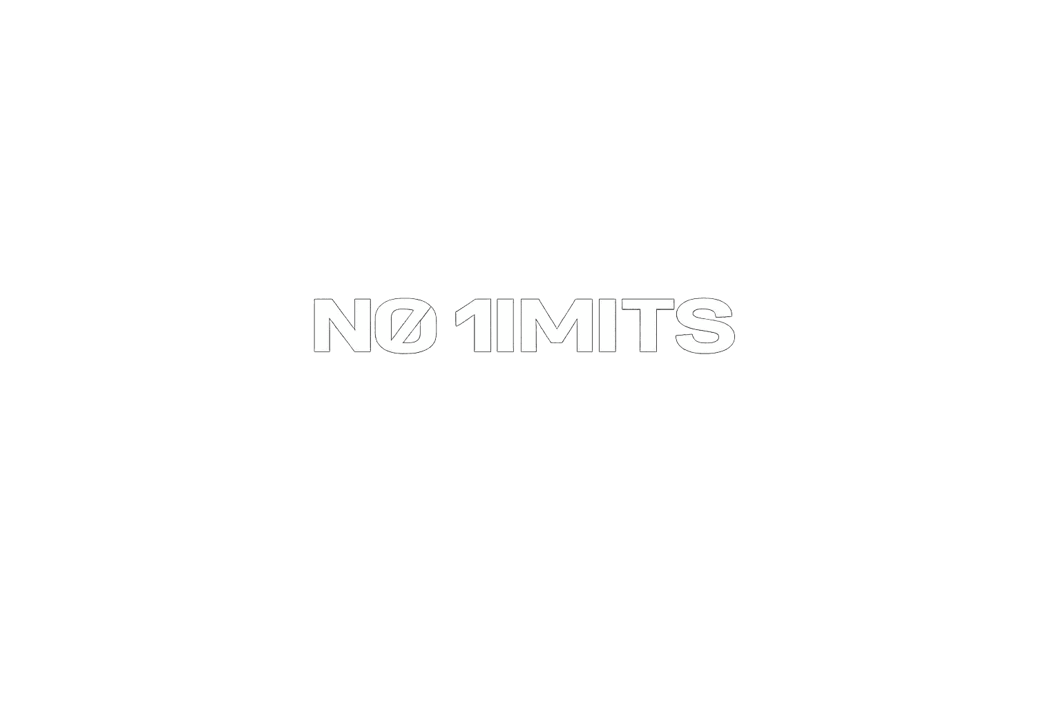 N0 1IMITS full logo